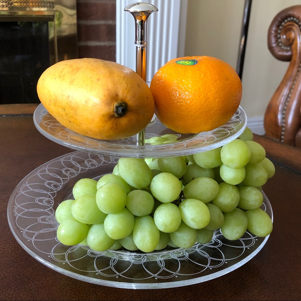 Waterford Ballet Icing Two Tiered Server